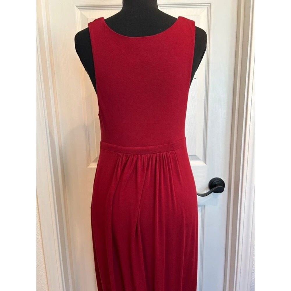 Matty M Red Sleeveless Maxi Dress, Size M - Picture 8 of 8